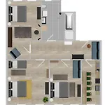 Apartamento Arena Leipzig