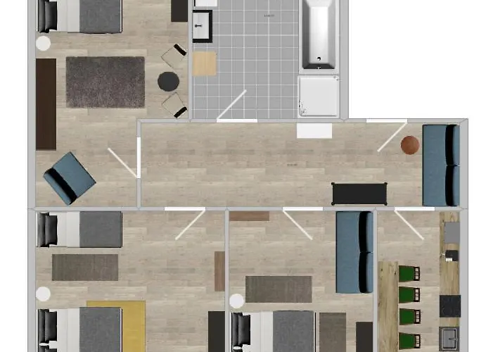 Lägenhet Arena Leipzig